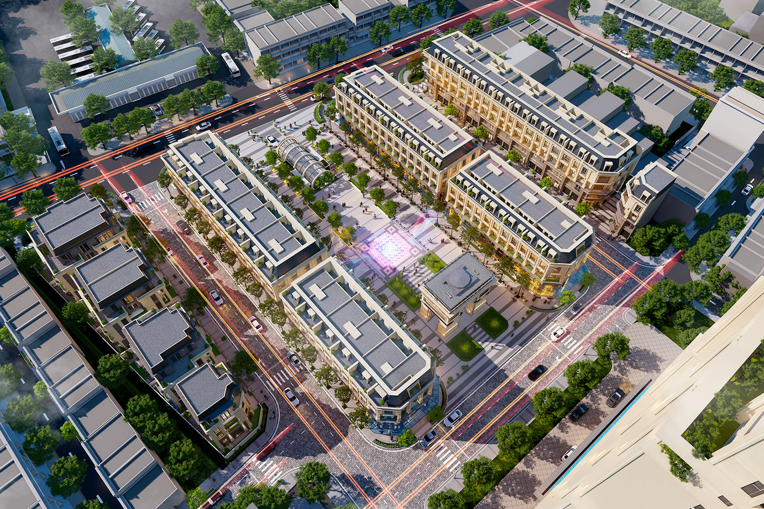 Dự án Nhà phố Quảng trường – The Light Square - The Light Square